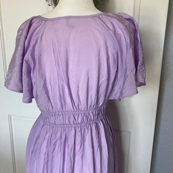 YFB Young Fabulous and Broke Purple Maxi Dress Soft and Silky size XS MARA DRESS - Picture 7 of 14
